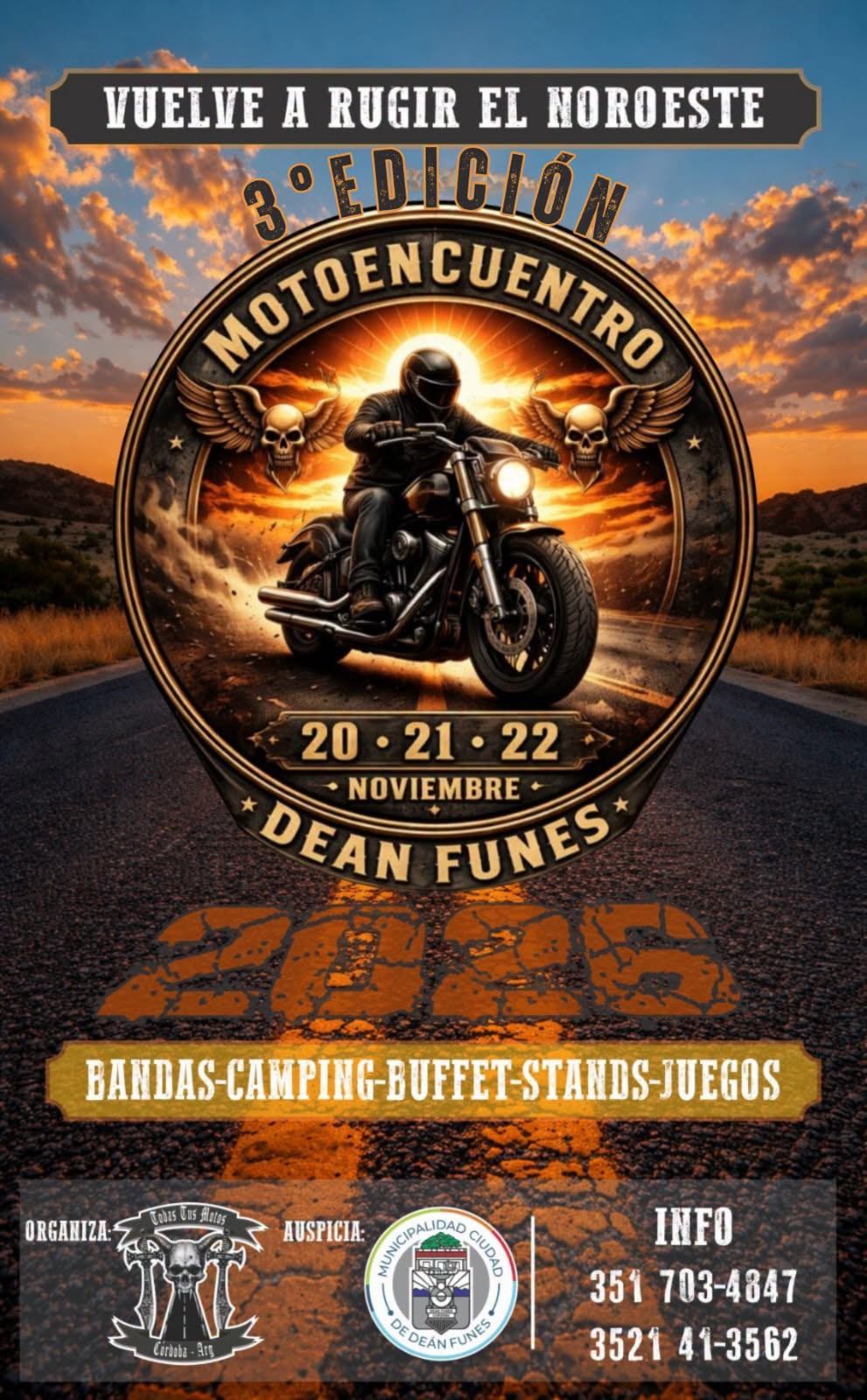 3 MOTOENCUENTRO DEAN FUNES