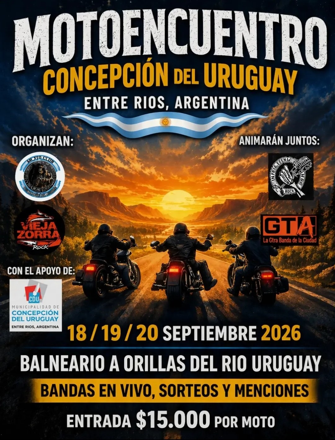 MOTOENCUENTRO CONCEPCION DEL URUGUAY